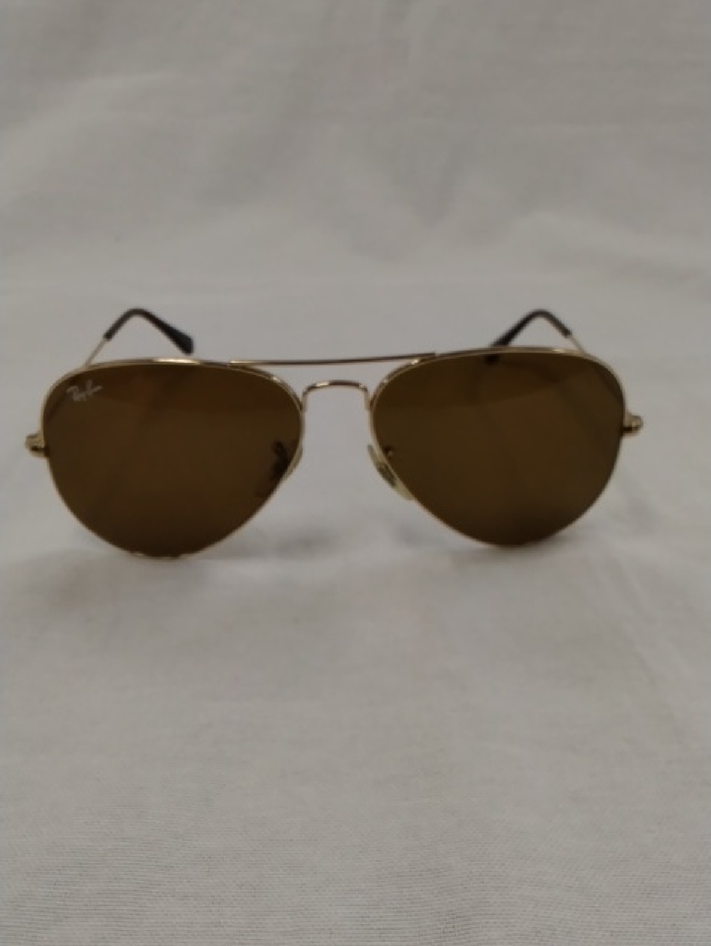 Ray-Ban Aviator Sunglasses - Gold Frame with Brown Lenses